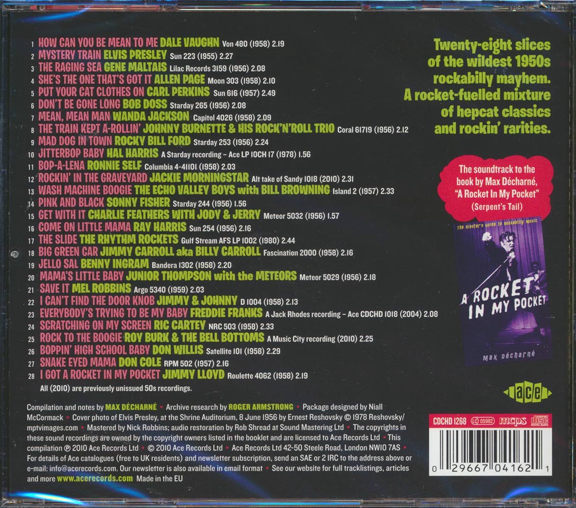 Various - A Rocket In My Pocket: The Soundtrack To The Hipster's Guide To Rockabilly Music (28 tracks)