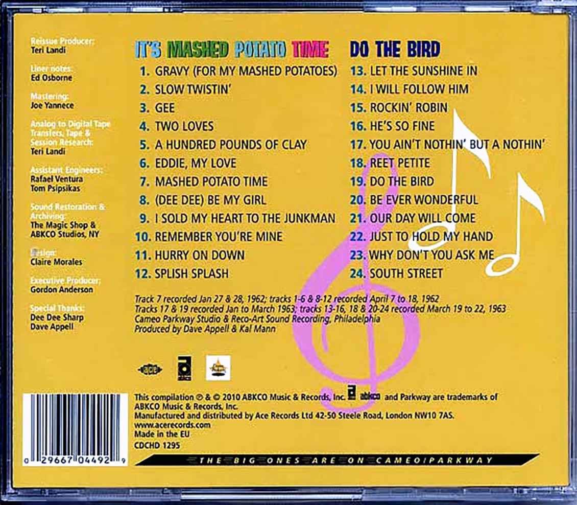 Dee Dee Sharp - It's Mashed Potato Time + Do The Bird (24 tracks)