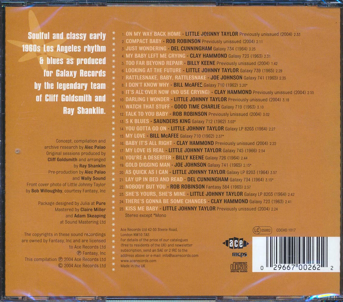 Various - Diggin Gold: A Galaxy Of West Coast Blues (25 tracks)