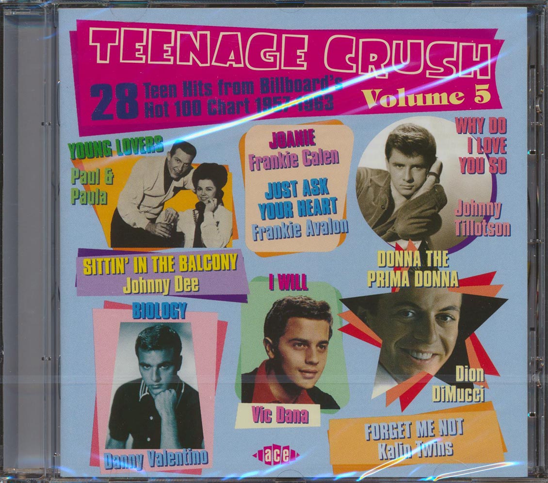 Various - Teenage Crush Volume 5: 28 Teen Hits From Billboard's Hot 100 Chart 1957-1963 (28 tracks)