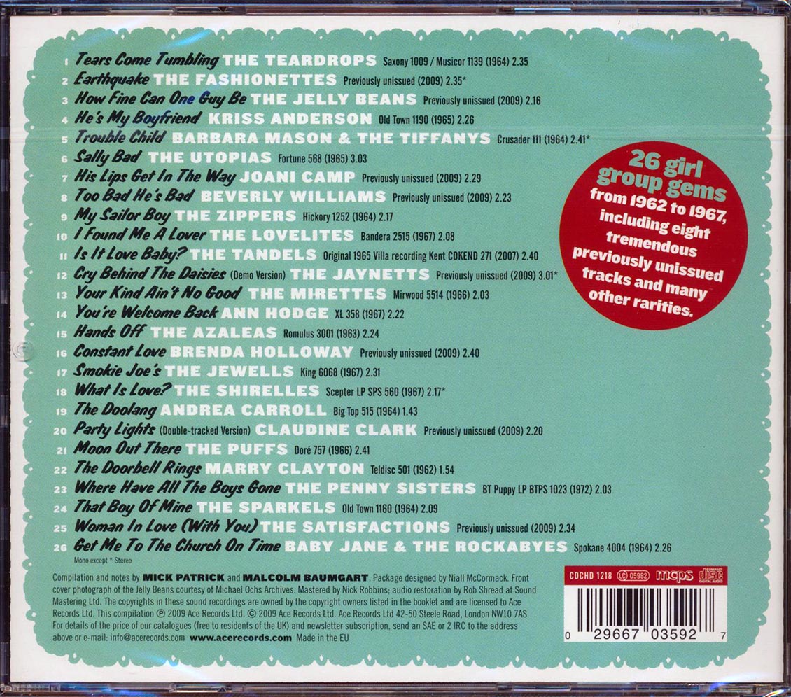 Various - Where The Girls Are Volume 7 (26 tracks)