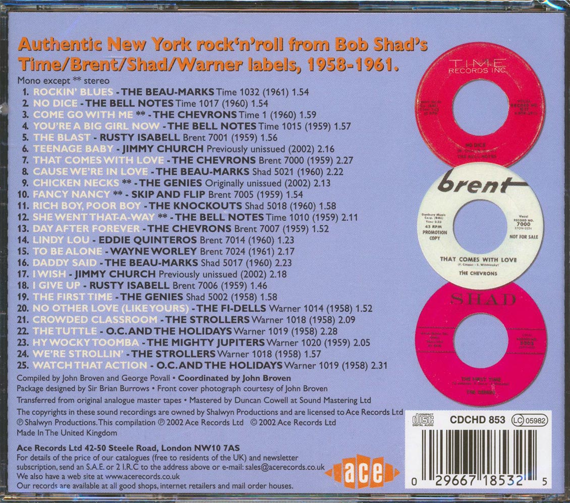 Various - More Rockin On Broadway (25 tracks)