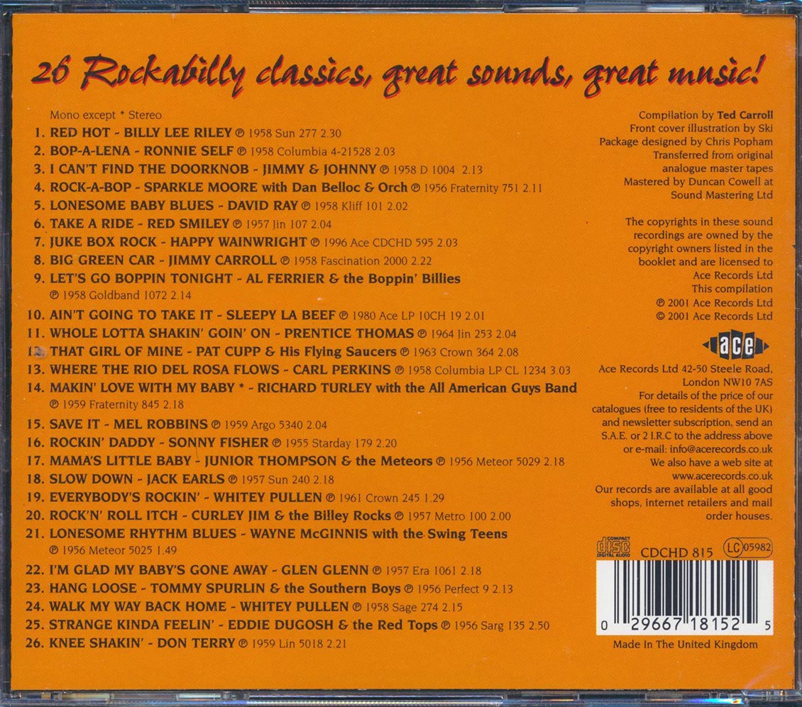 Various - Them Rockabilly Cats (26 tracks)