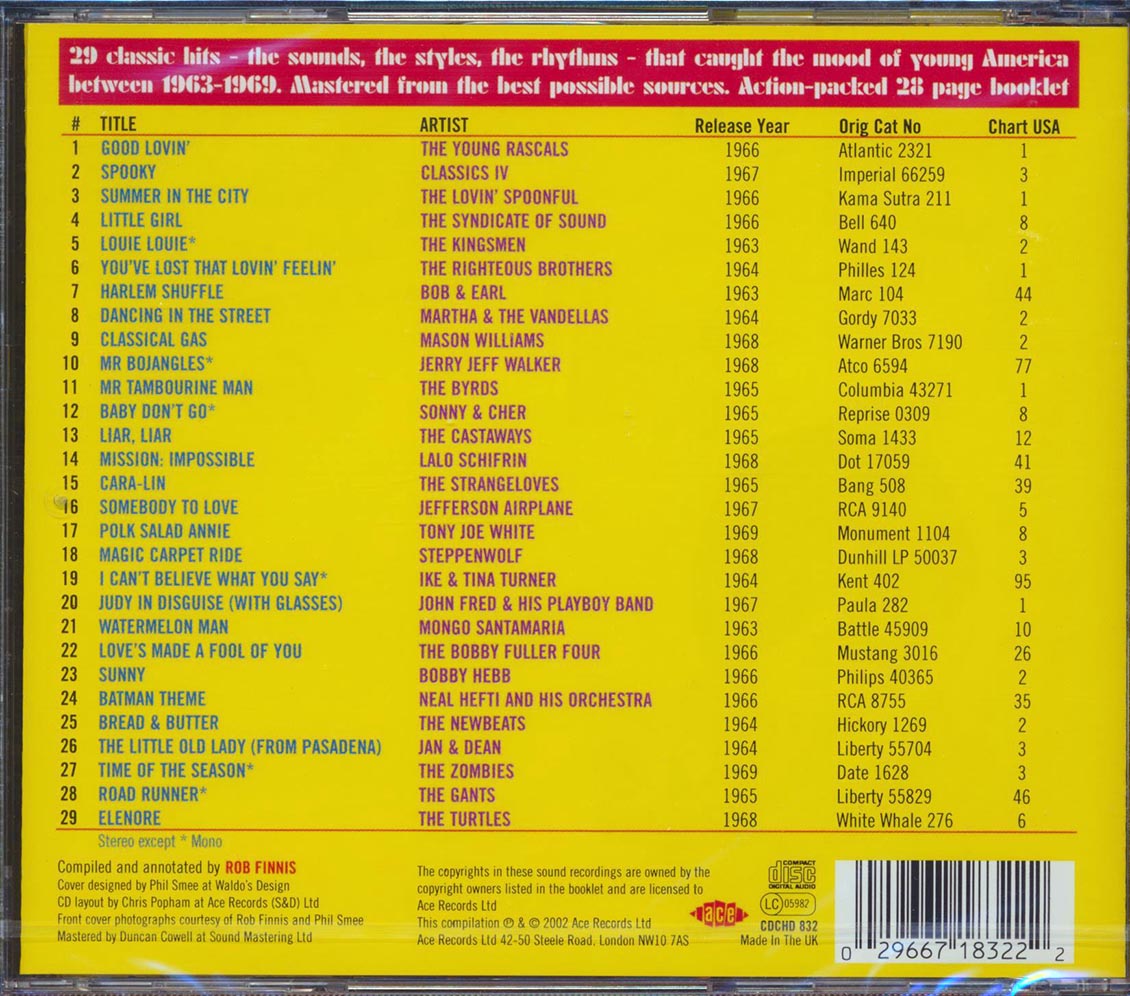 Various - Chartbusters USA Volume 2 (29 tracks)