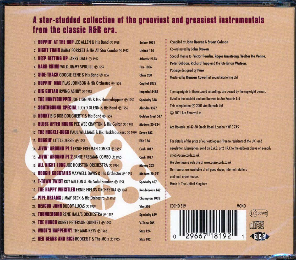 Various - Great R & B Instrumentals (25 tracks)