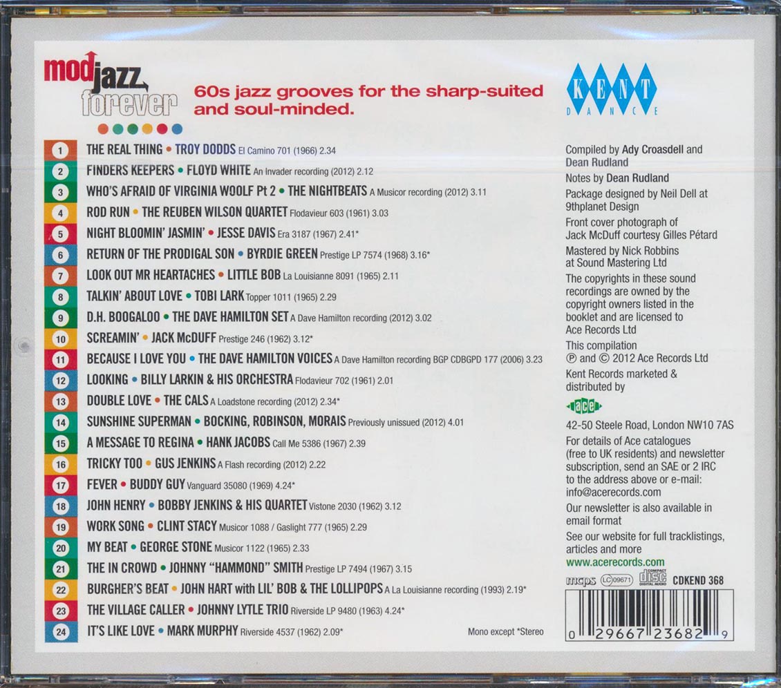 Various - Mod Jazz Forever (24 tracks)
