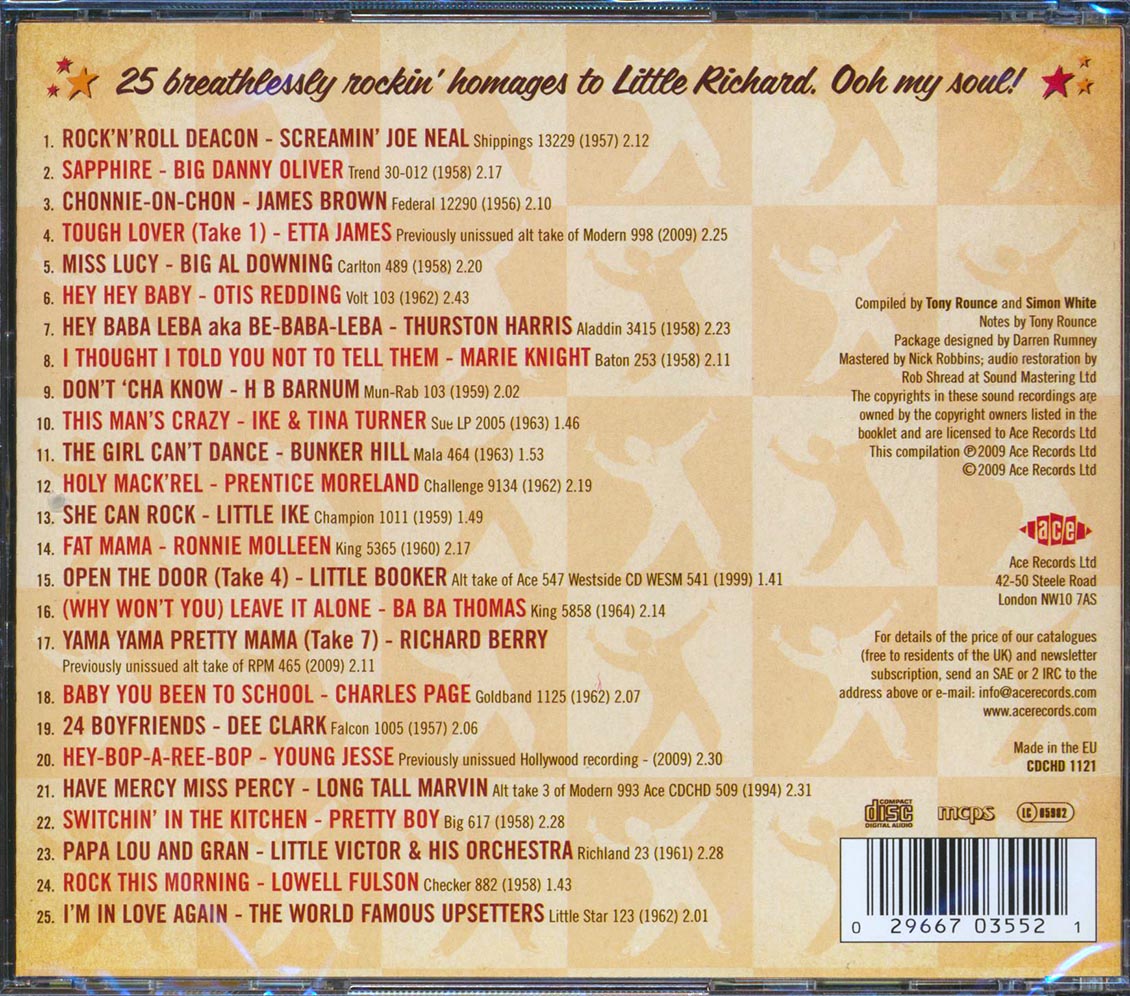 Various - Holy Mackerel: Pretenders To Little Richard's Throne (25 tracks)