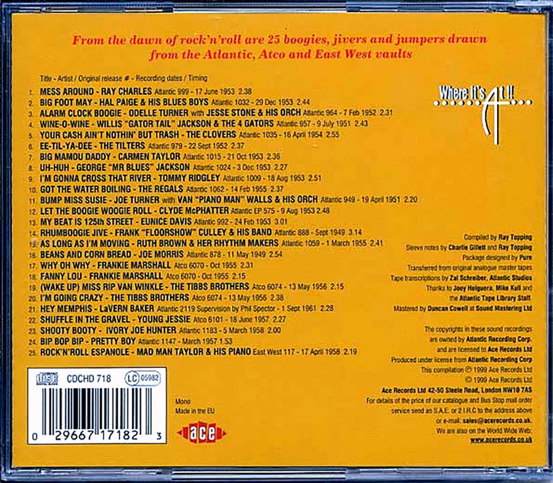 Various - Let The Boogie Woogie Rock And Rock (25 tracks)