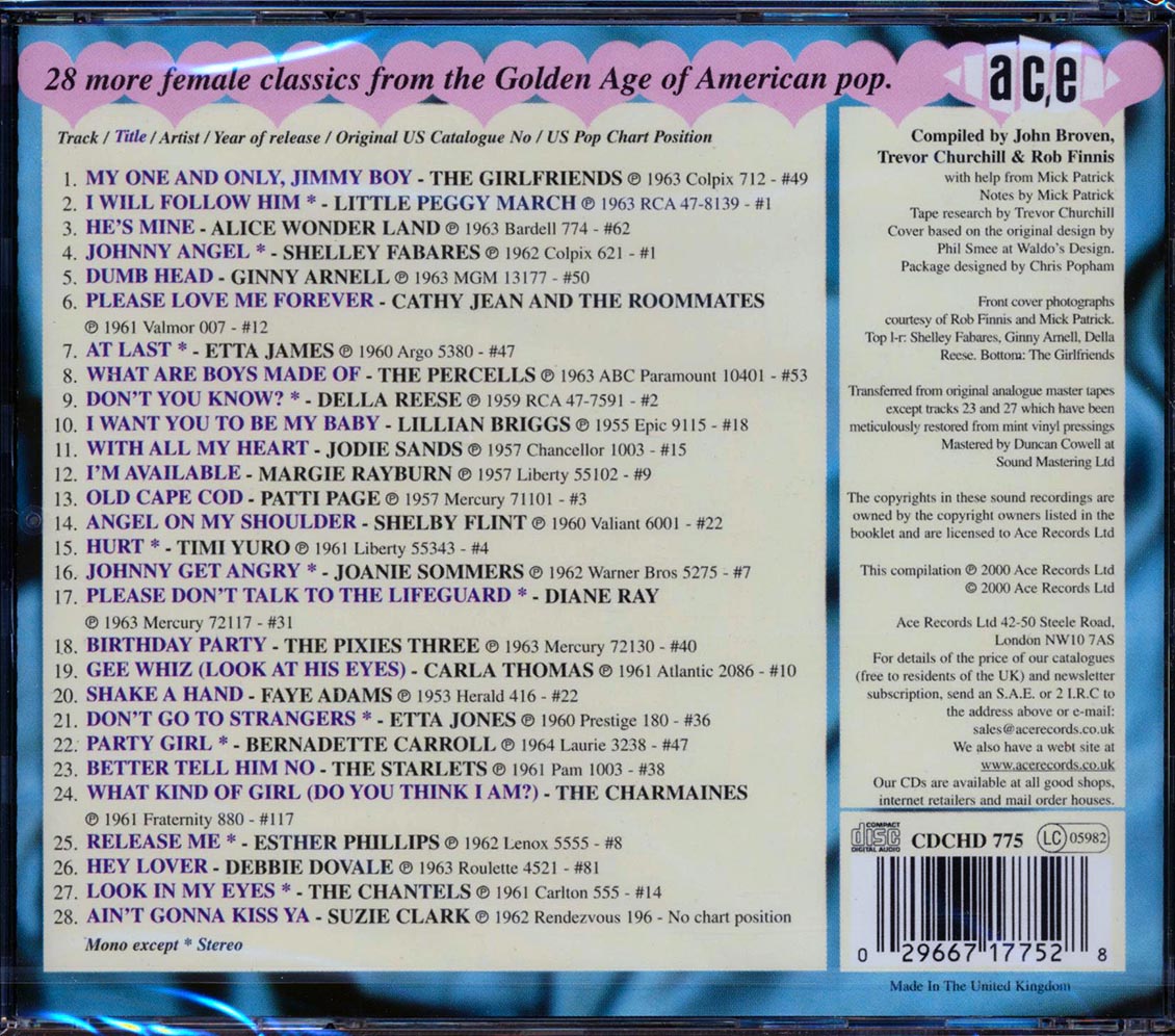 Various - Early Girls Volume 3 (28 tracks)