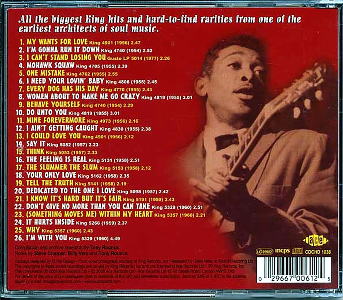 The 5 Royales - It's Hard But It's Fair: The King Hits And Rarities (26 tracks)