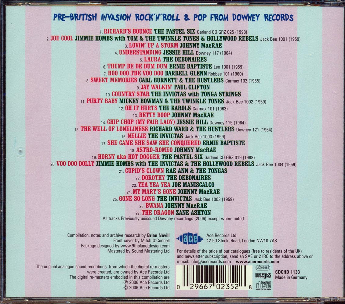 Various - It Came From The Suburbs: Rare Teen Rock From The Kennedy Era (27 tracks)
