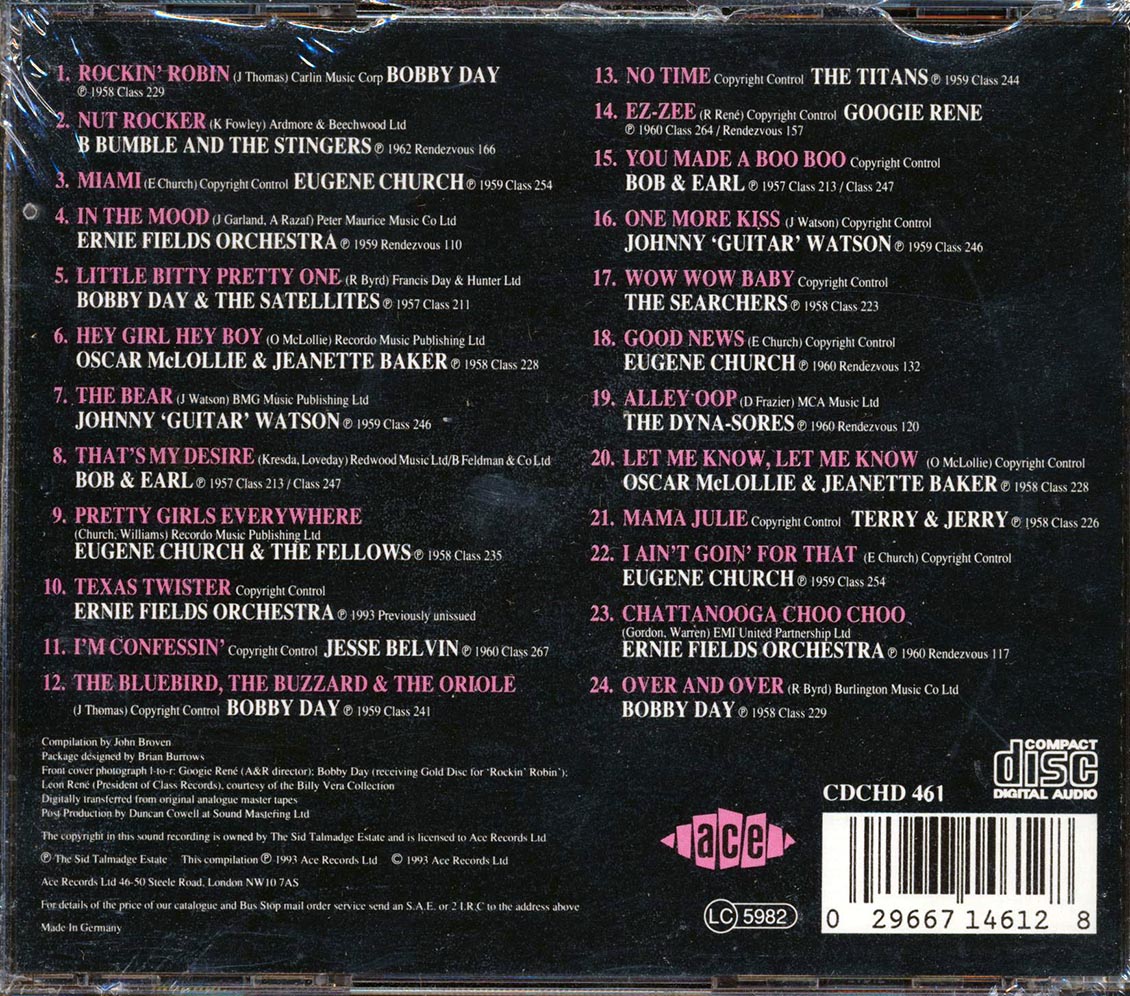 Various - The Class & Rendezvous Story (24 tracks)