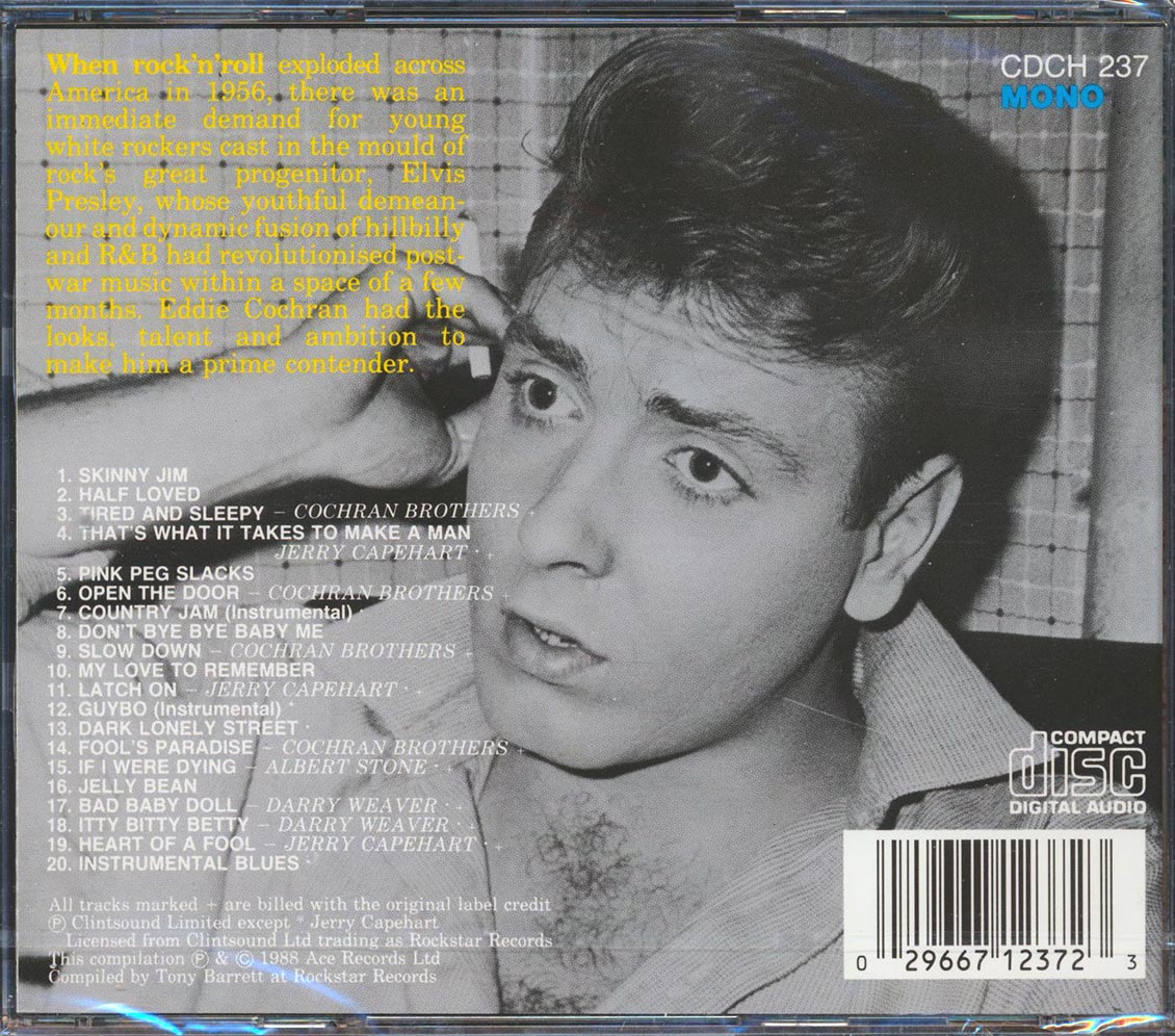Eddie Cochran - The Early Years (20 tracks)