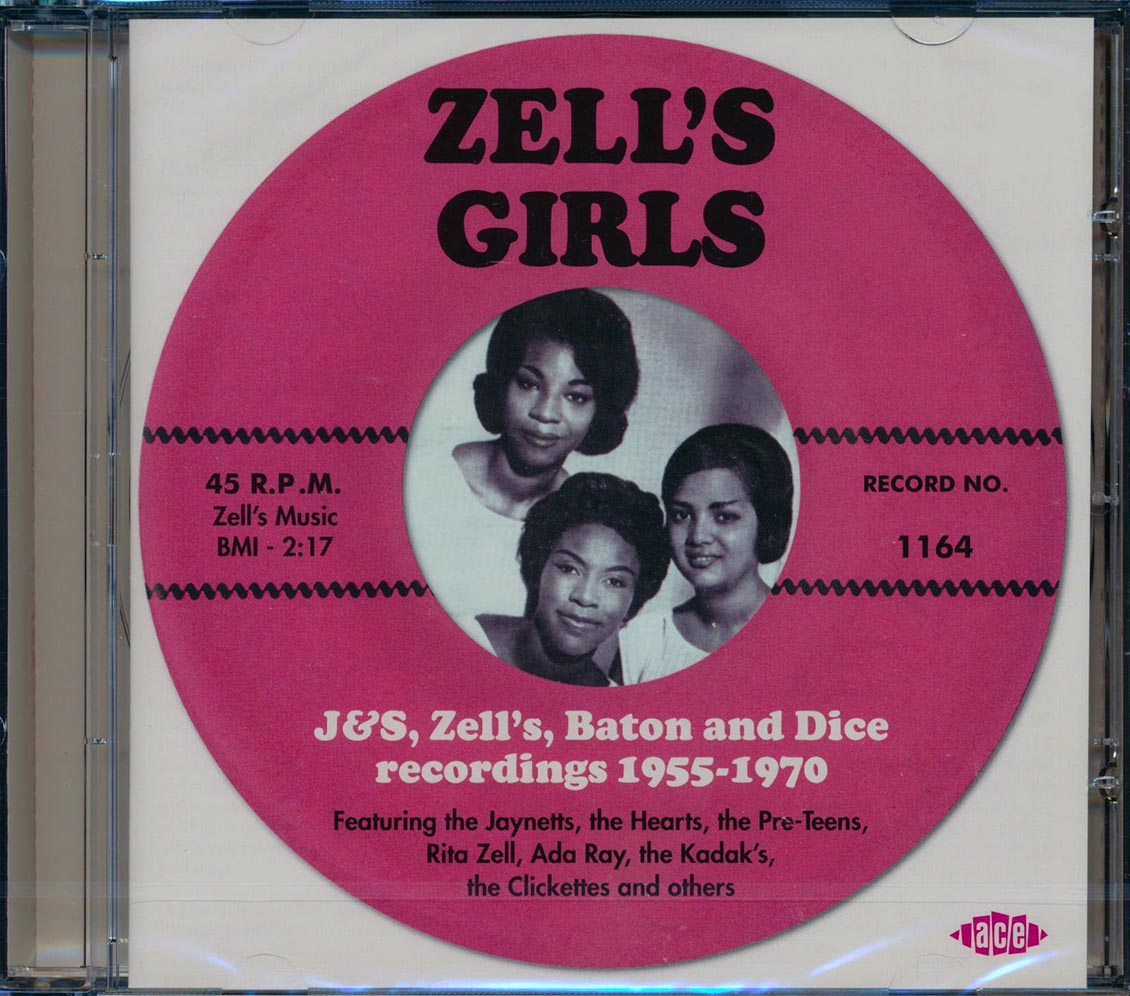 Various - Zell's Girls: J & S, Zell's, Batan And Dice Recordings 1955-1970 (28 tracks)