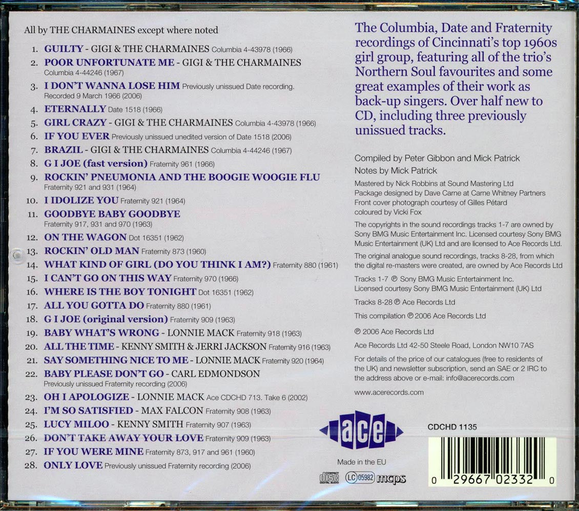 Gigi & The Charmaines - Gigi & The Charmaines (28 tracks)