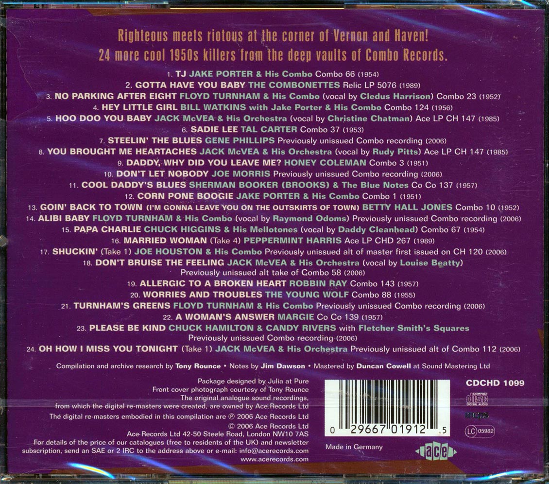 Various - Cool Daddy: The Central Avenue Scene 1951-1957 Volume 2 (24 tracks)