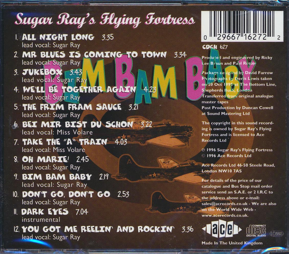 Sugar Ray's Flying Fortress - Bim Bam Baby