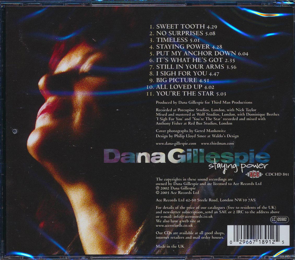 Dana Gillespie - Staying Power