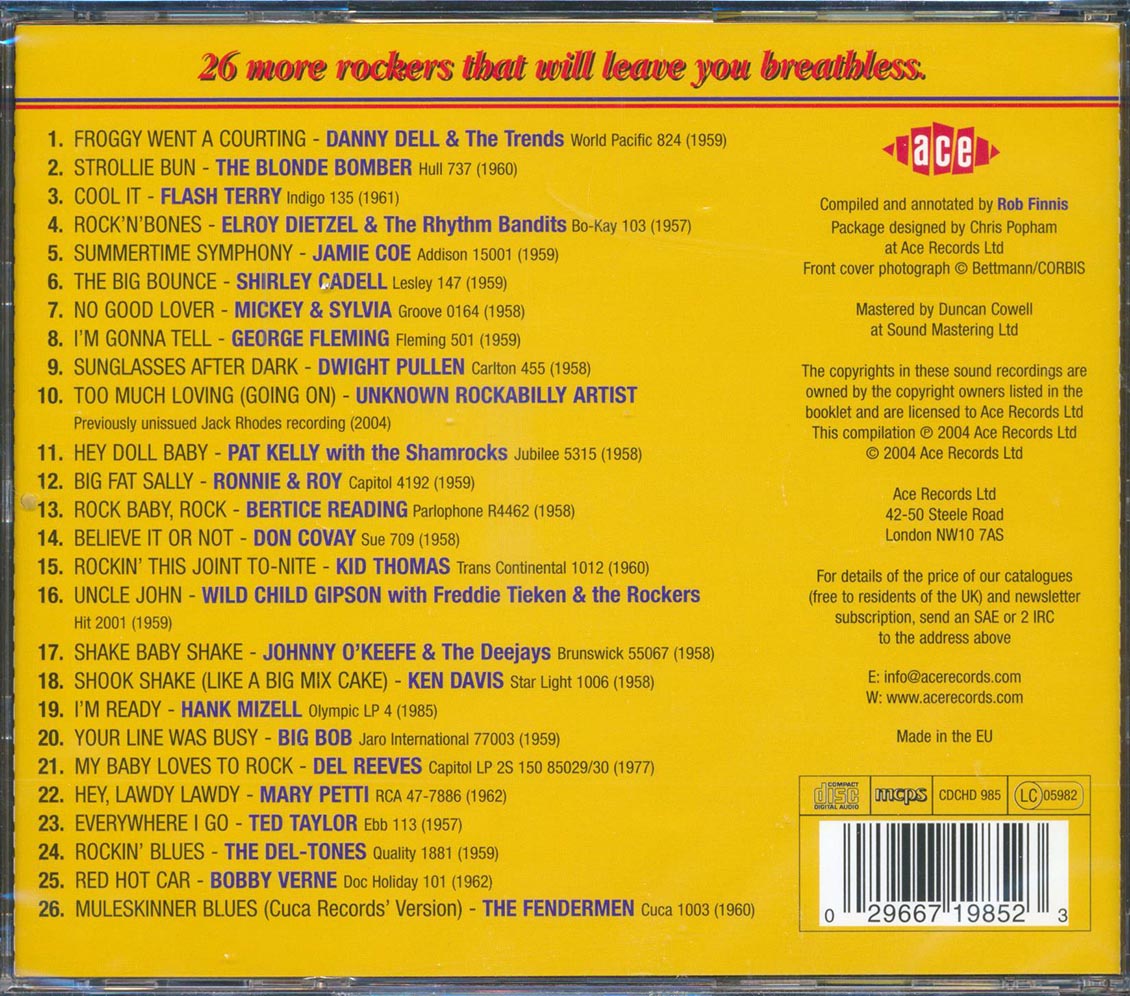 Various - Rockin From Coast To Coast Volume 3 (26 tracks)