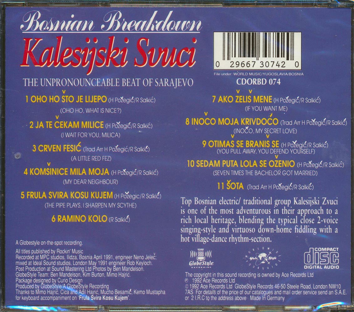Kalesijski Svuci - Bosnian Breakdown: The Unpronounceable Beat Of Sarejevo