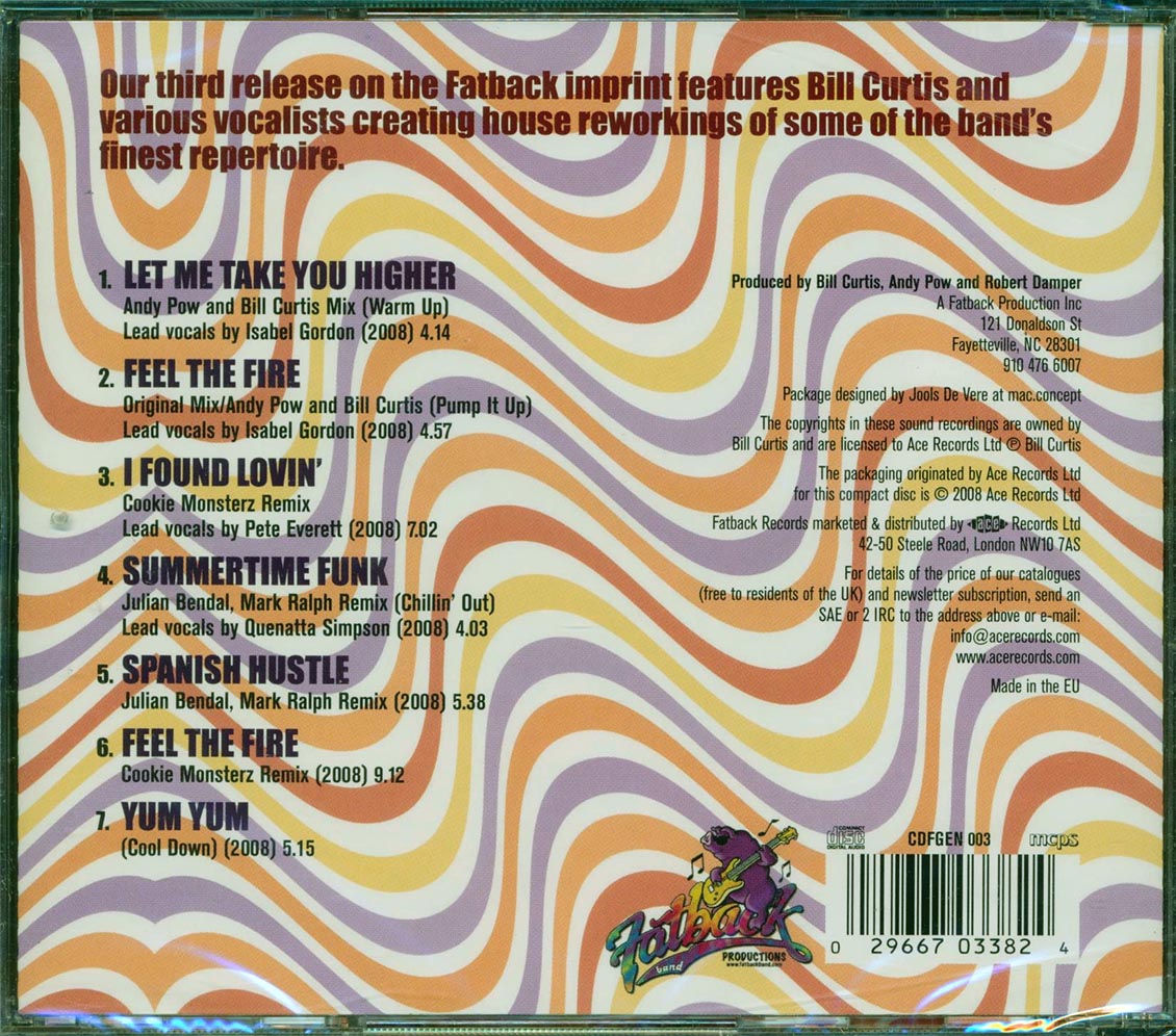 The Fatback Band - Plays House Music: Music To Pump It Up