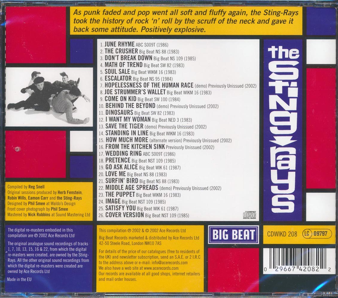 The Sting Rays - From The Kitchen (26 tracks)