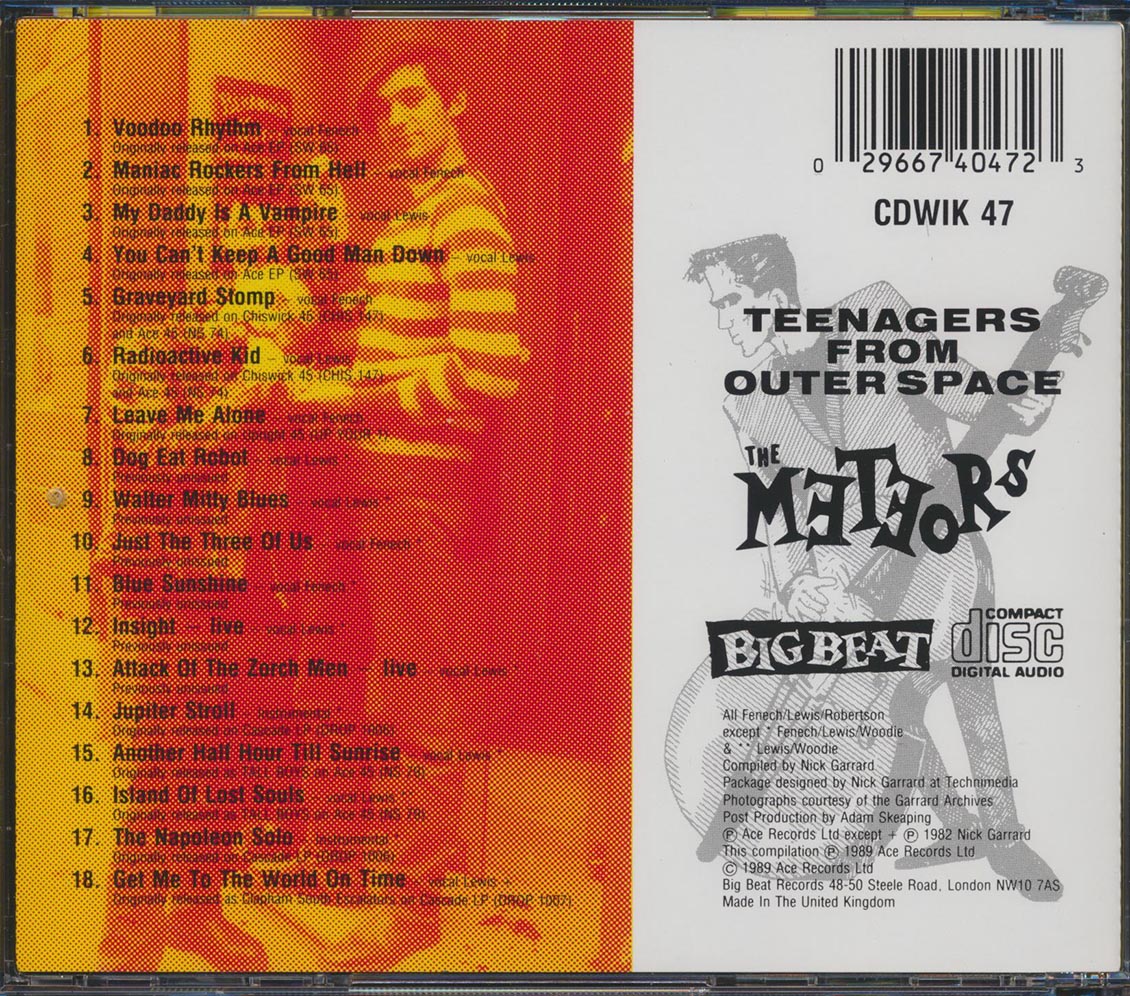 The Meteors - Teenagers From Outer Space