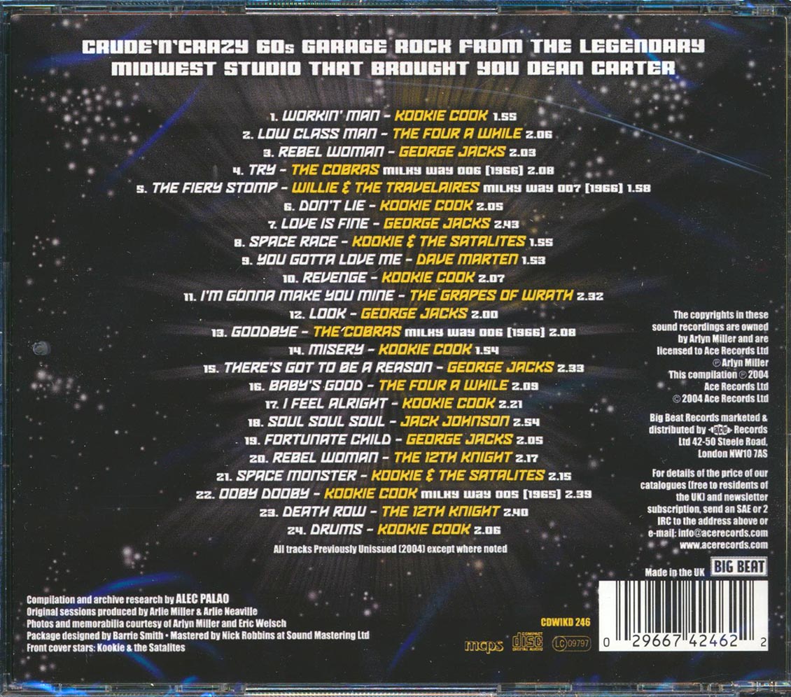 Various - The Midnight Sounds Of The Milky Way (24 tracks)