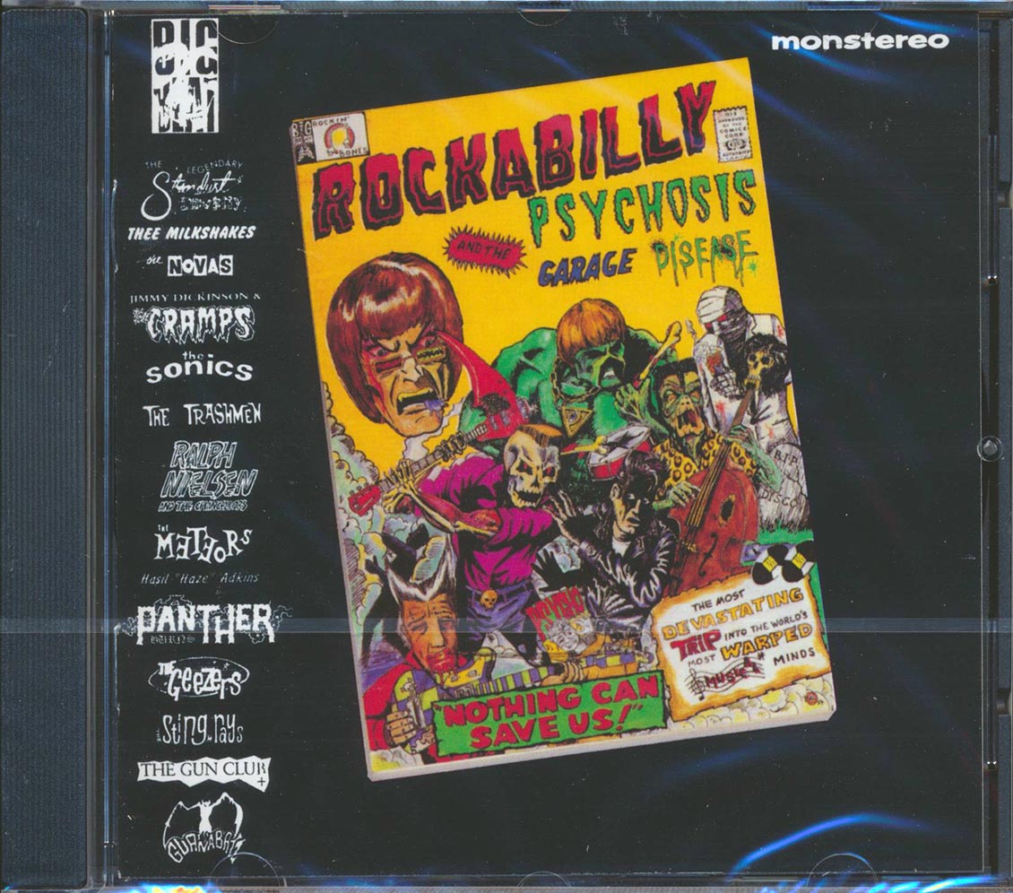 Various - Rockabilly Psychosis And The Garage Disease