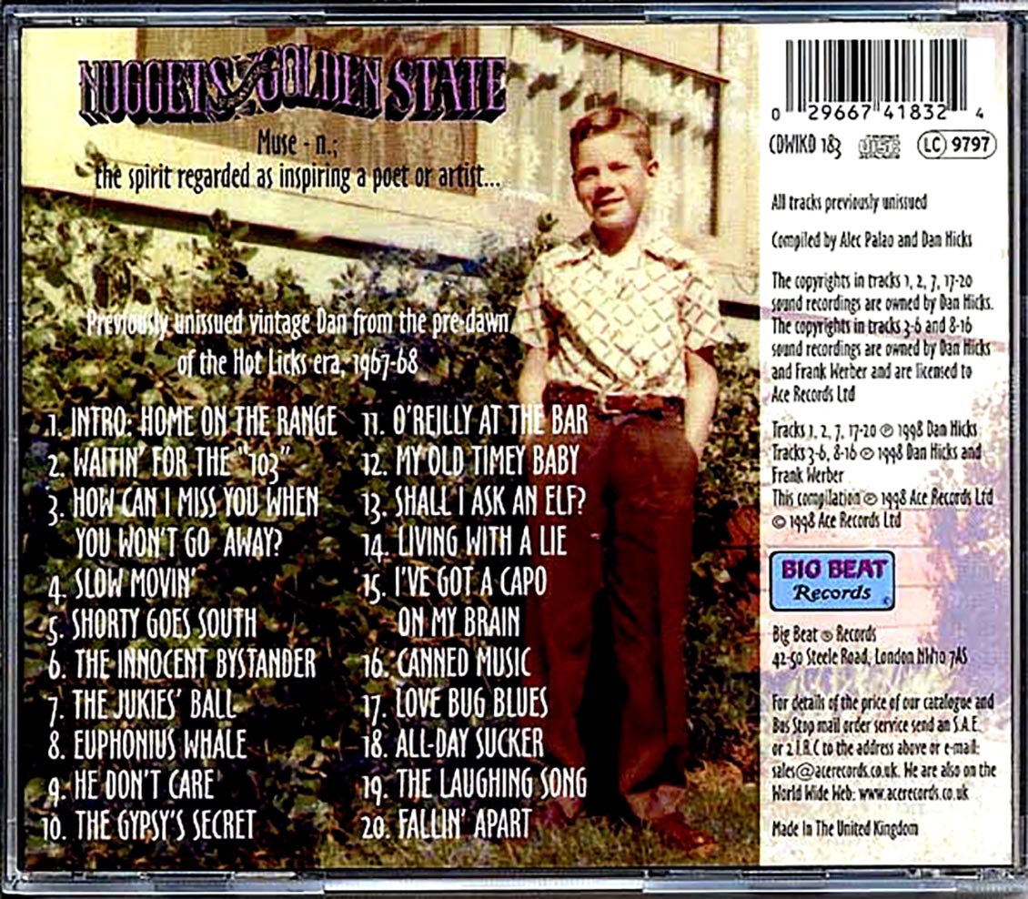 Dan Hicks - Early Muses (20 tracks)