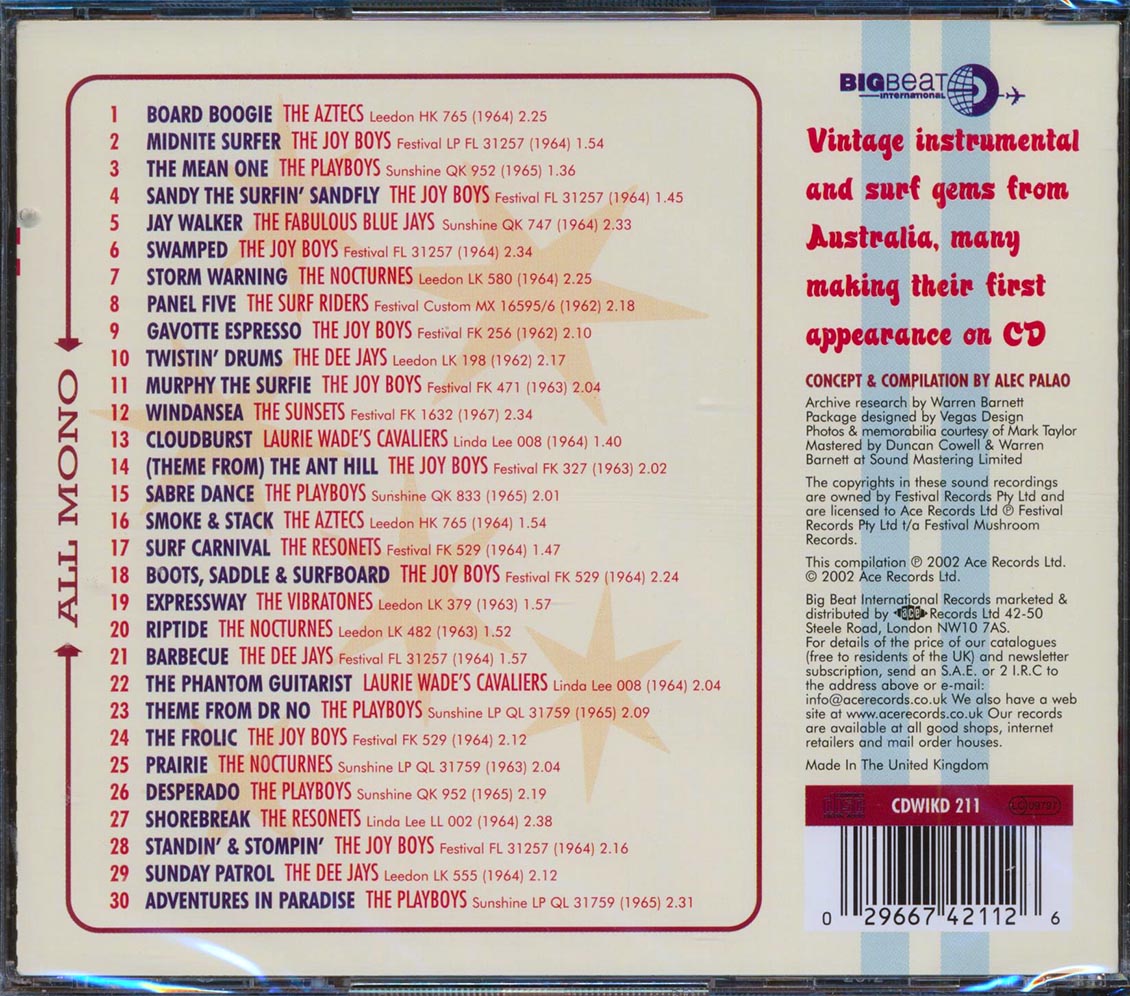 Various - Board Boogie: Surf N Twang From Down Under (30 tracks)
