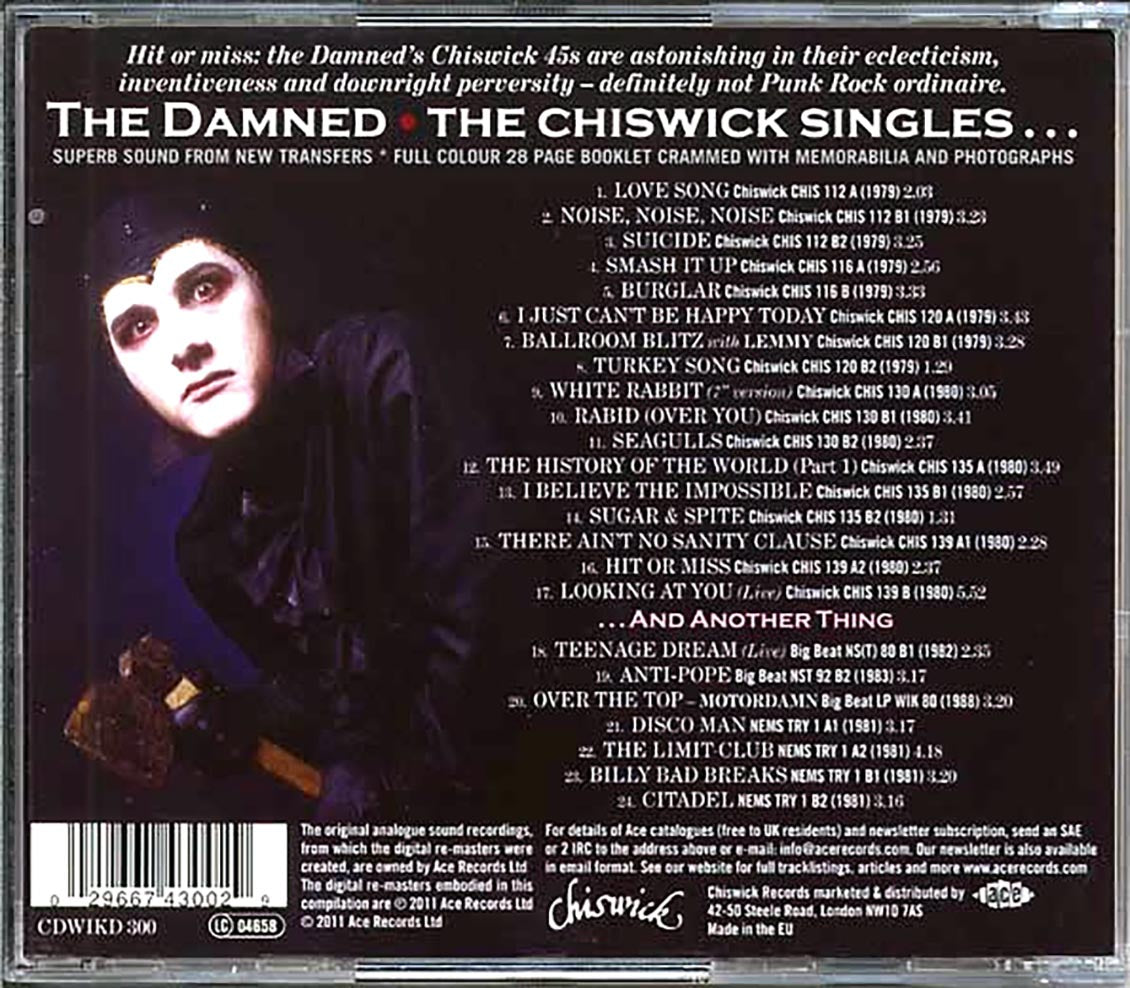 The Damned - The Chiswick Singles And Another Thing (24 tracks)