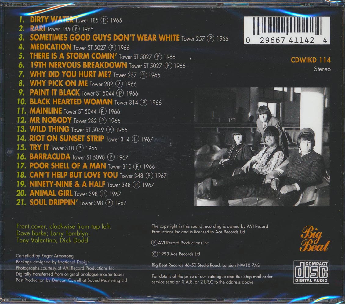 The Standells - Hot Hits & Hot Ones: Is This The Way That You Get Your High (21 tracks)