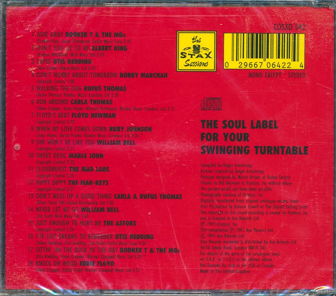 Rufus Thomas, Albert King, Mable John, William Bell, Etc. - 1000 Volts Of Stax