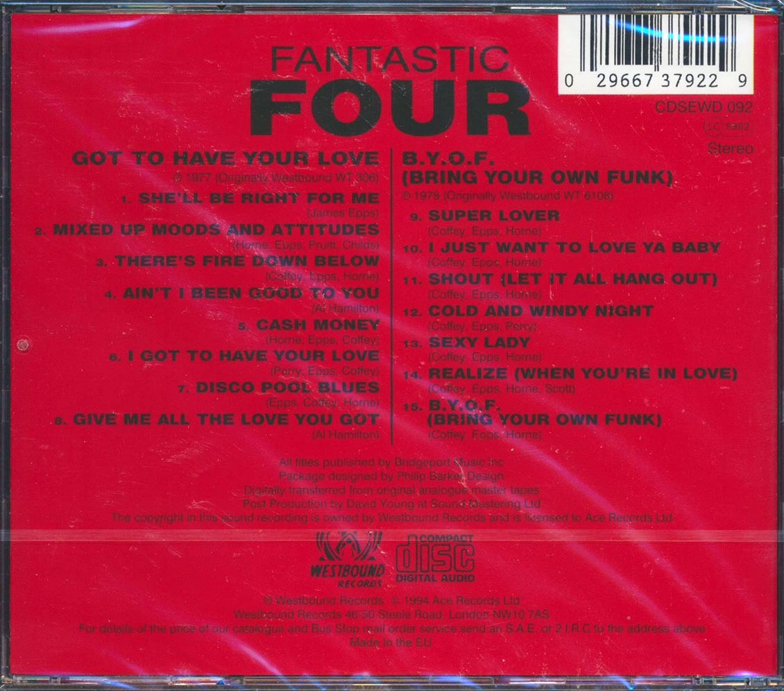 Fantastic Four - Got To Have Your Love + Bring Your Own Funk