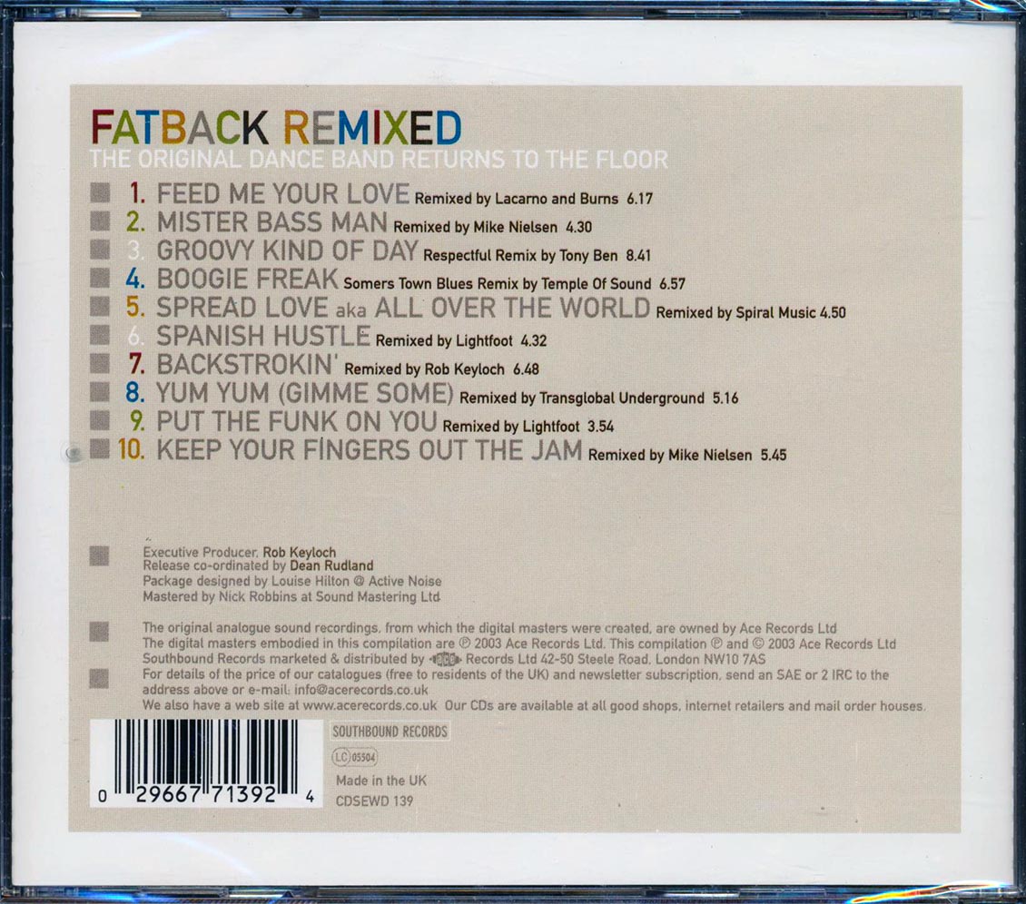 Fatback - Remixed