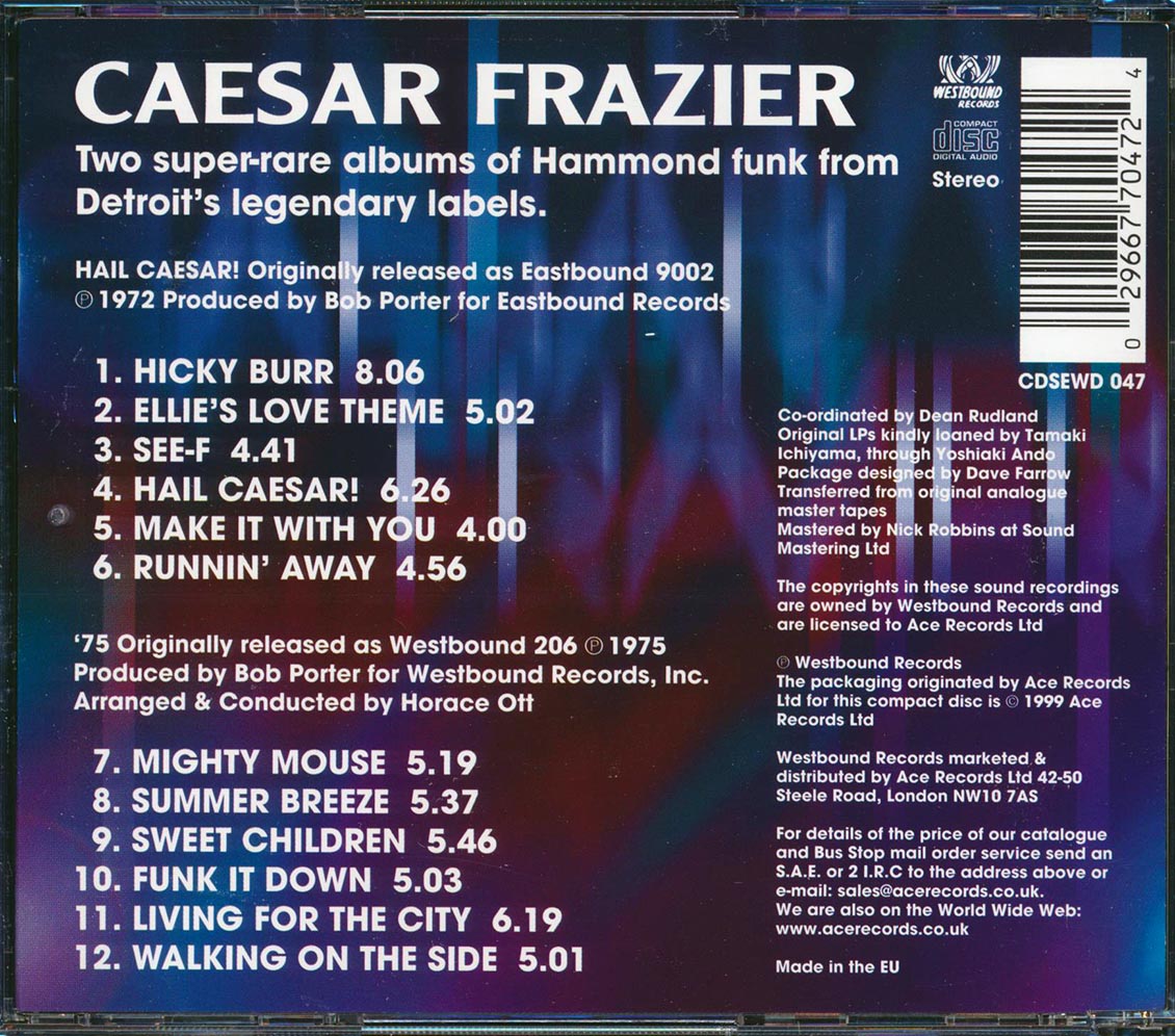 Caesar Frazier - Hail Caesar + 75