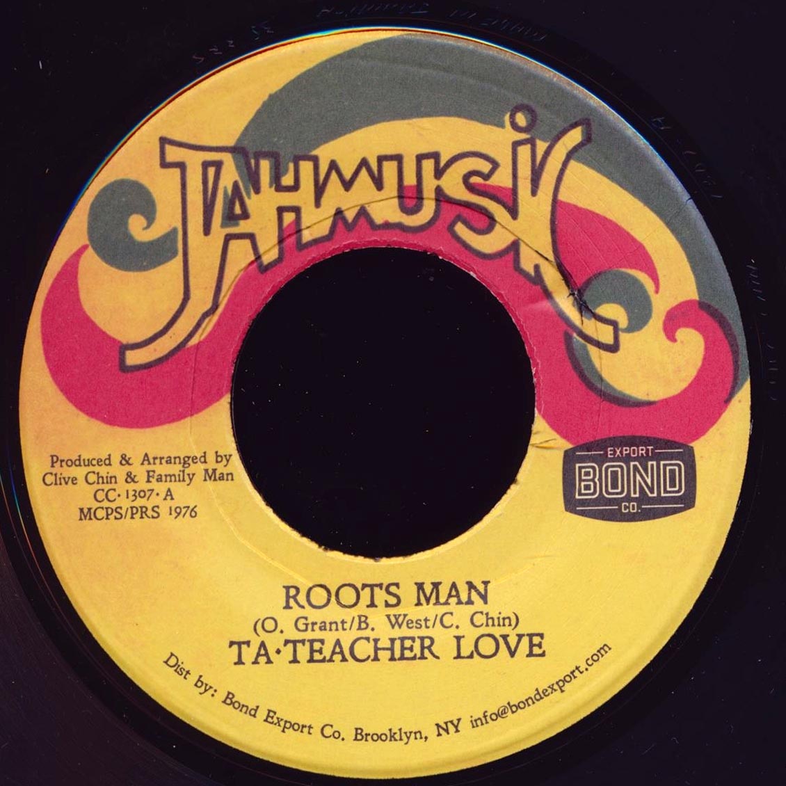 Ta Teacher Love - Roots Man  /  Rebel Force - Mix Gone