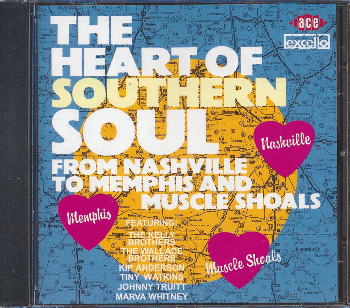Various - The Heart Of Southern Soul: From Nashville To Memphis And Muscle Shoals (24 tracks)