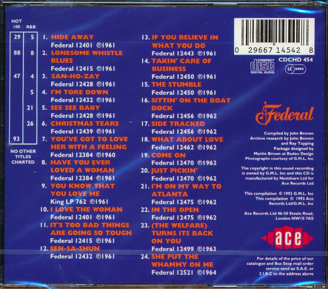 Freddy King - Blues Guitar Hero: The Influential Early Sessions (24 tracks)