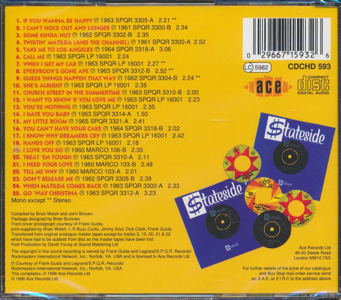 Jimmy Soul - The Very Best Of: If You Wanna Be Happy (25 tracks)