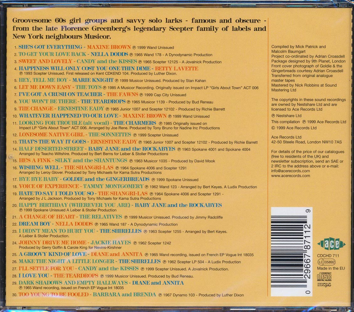 Various - Where The Girls Are Volume 2 (30 tracks)