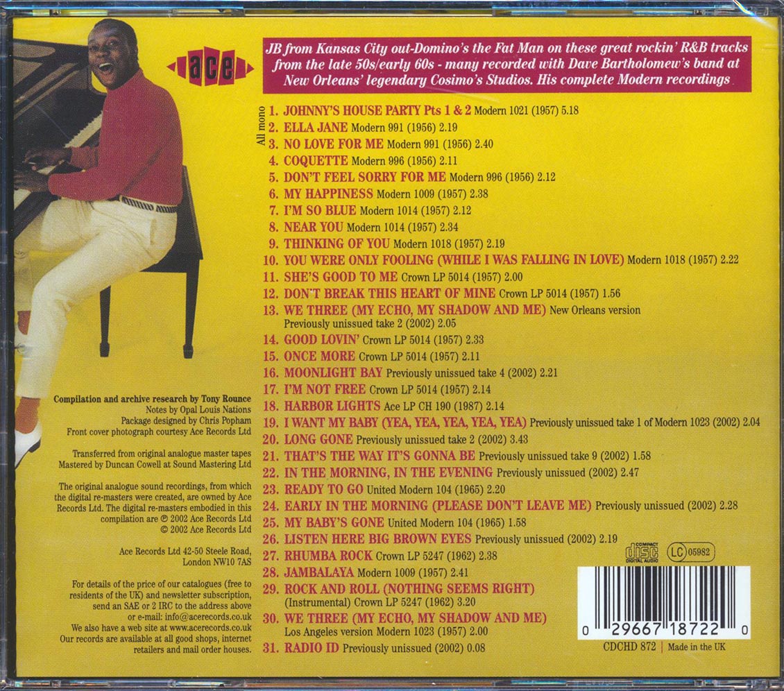 Jimmy Beasley - Jimmy's House Party (31 tracks)