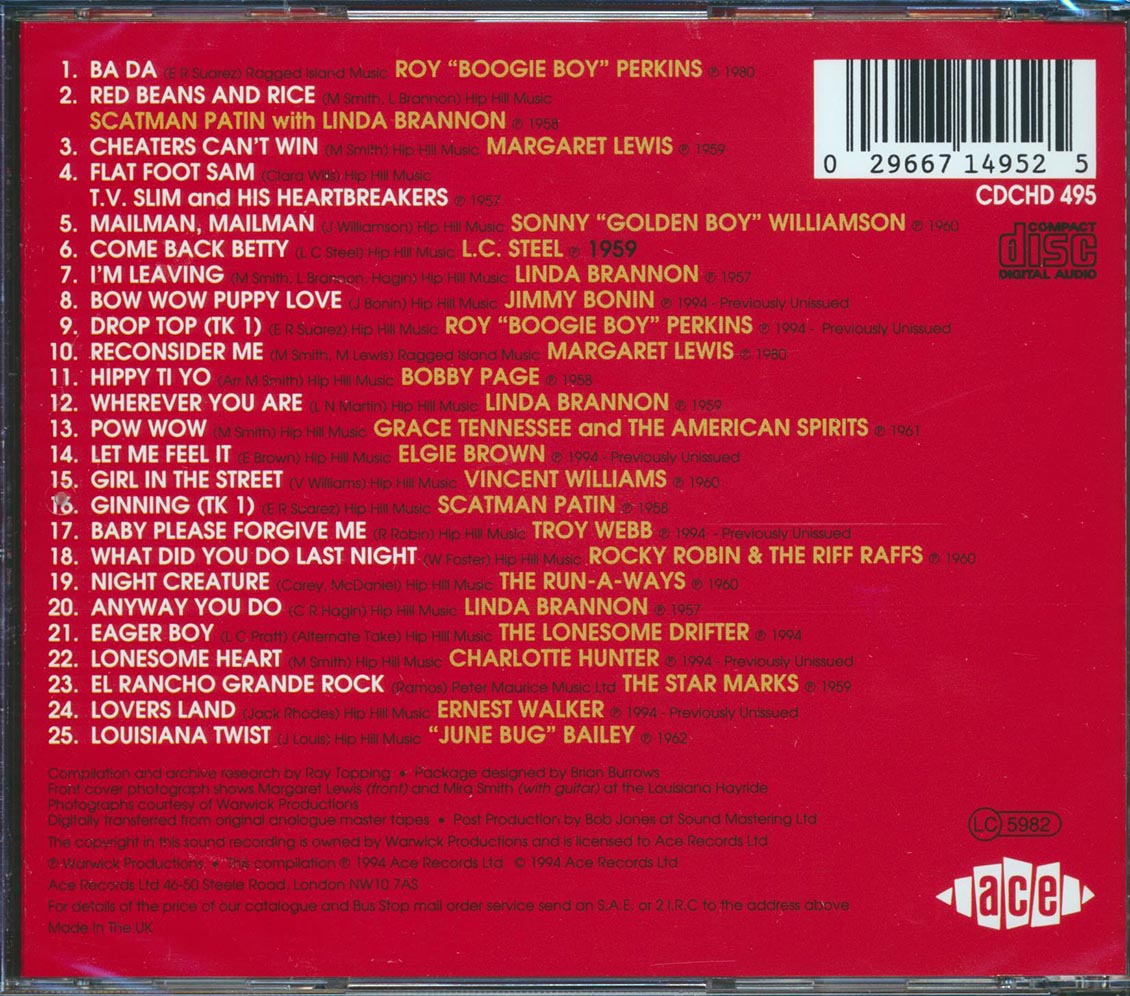 Various - Shreveport Stomp: Ram Records Volume 1 (25 tracks)