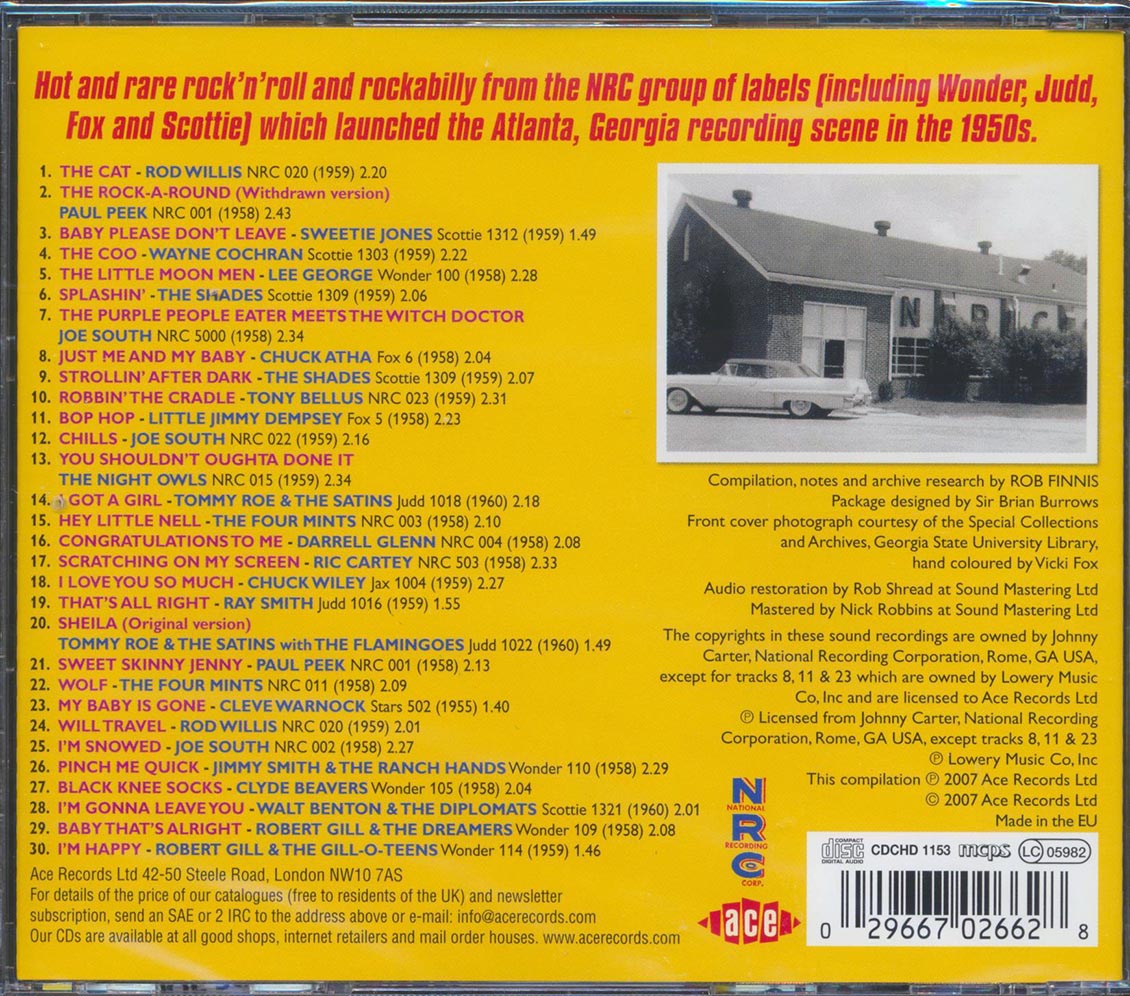 Various - The Rockin South (30 tracks)