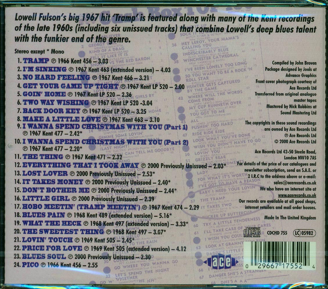 Lowell Fulson - The Tramp Years (24 tracks)