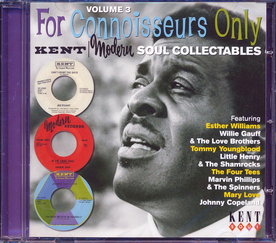 Various - For Connoisseurs Only Volume 3: Kent & Modren Soul Collectables (24 tracks)