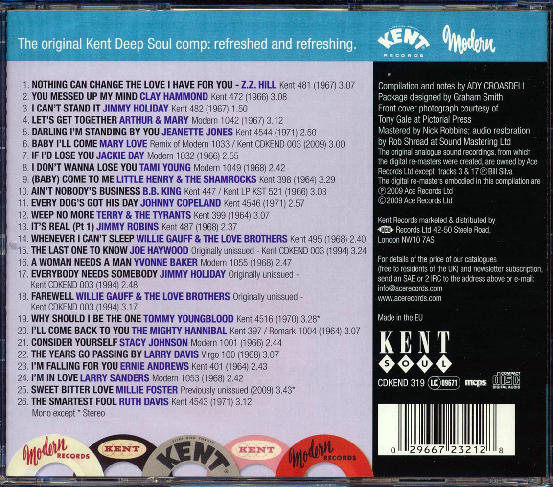 Various - Slow N Moody Black & Bluesy & More (26 tracks)