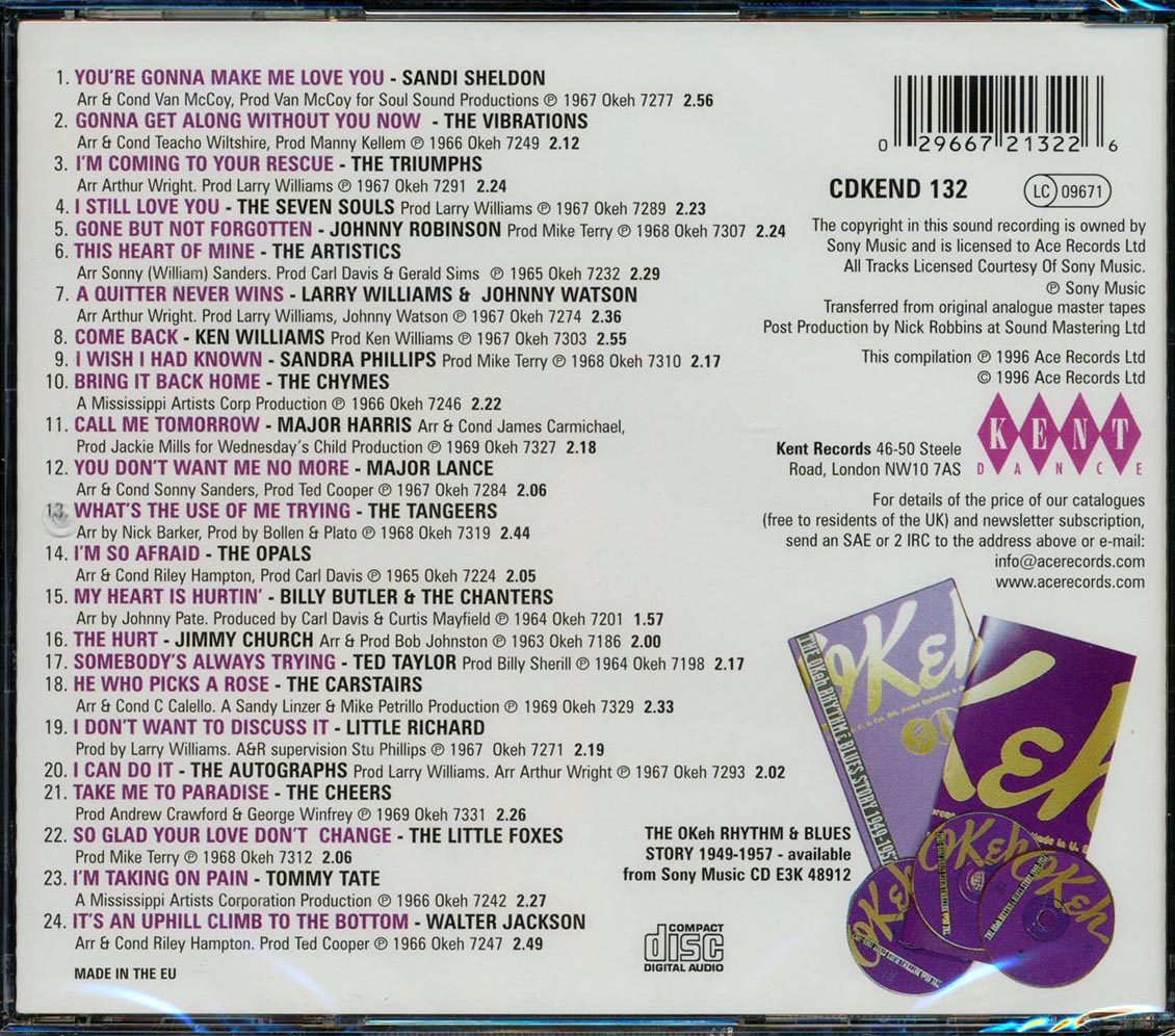 Various - Okeh: A Northern Soul Obsession (24 tracks)