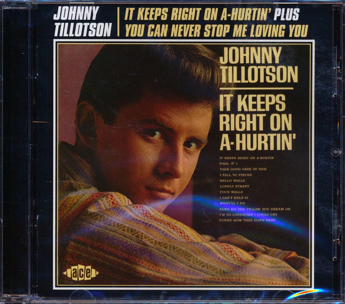 Johnny Tillotson - It Keep Right On A Hurting + You Cam Never Stop Me Loving You (24 tracks)